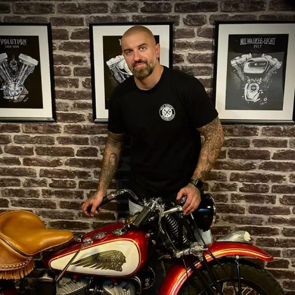 T-SHIRT WKM LOGO BLANC HOMME